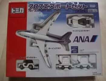 トミカ 787エアポートセット (ANA) Amazon.co.jp: タカラトミー(TAKARA TOMY) 『 トミカ ギフト 787